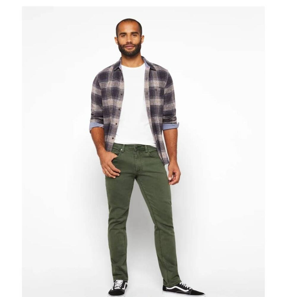 Blank NYC Wooster Slim fit jeans in Olive size 42/30 NWT